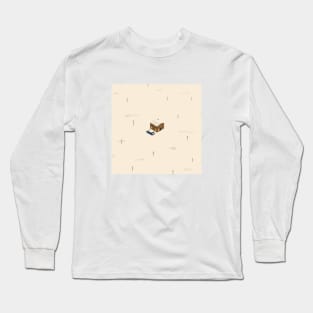 Lonely Snowed in House Long Sleeve T-Shirt